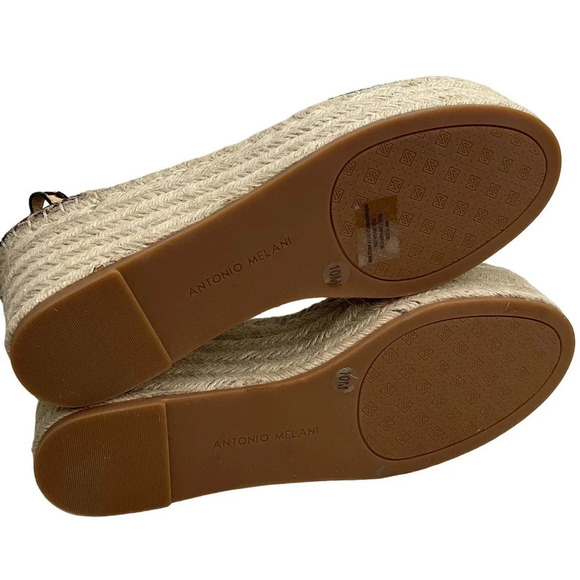 Antonio Melani Beatriu Espadrille Wedge‎ Sandals Size 10 NEW IN BOX - Picture 4 of 6